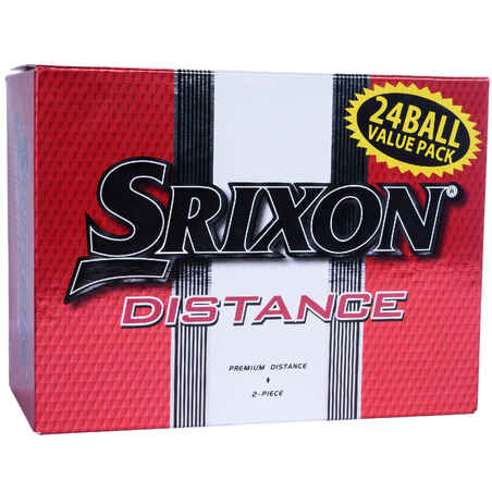 GOLF BALLS BIPACK X24 - SRIXON DISTANCE WHITE