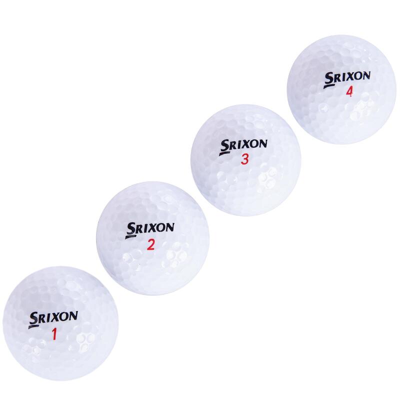 Golfballen Distance dubbelpak 24 stuks wit