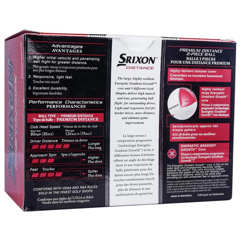 Golfbälle - Srixon Distance Bipack - 24 Stück