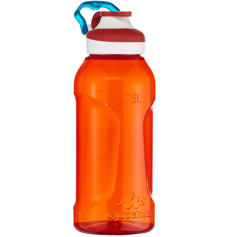 Quick-Open, Plastic (Tritan), 500 Hiking Flask - 0.5 Litre Red
