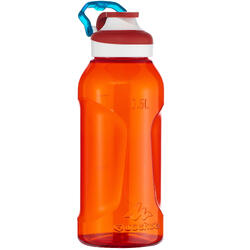 快開、塑膠（Tritan）健行水瓶500 0.5 L－紅色