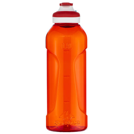 500 Tritan 0.8L Hiking Water Bottle with Quick-Opening Top - Red