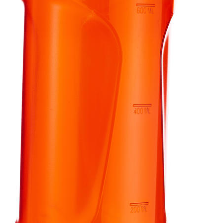 500 Tritan 0.8L Hiking Water Bottle with Quick-Opening Top - Red