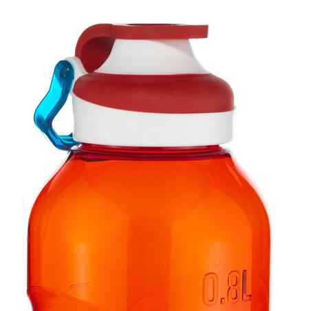 Quick-open Flask with Straw - 0.8 litre - Red