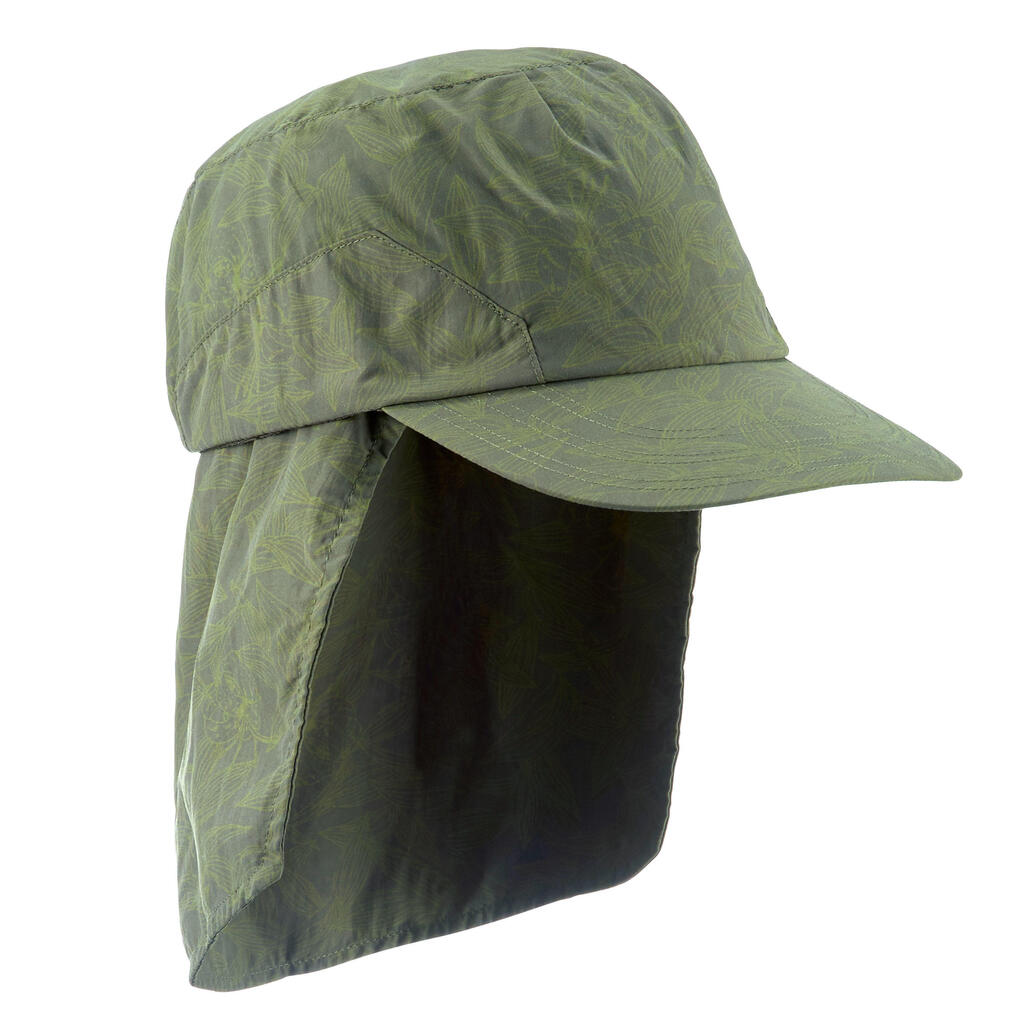 Schirmmütze Cap Desert 500 UV-Schutz Damen kaki