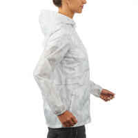 Women's Windproof and Water-repellent Hiking Jacket - Raincut Full Zip