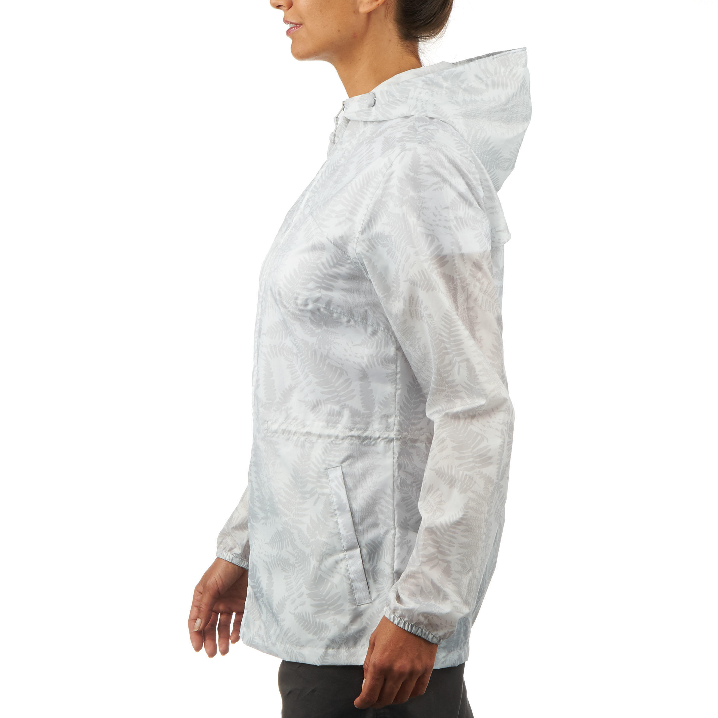 Women's Windproof and Water-repellent Hiking Jacket - Raincut Full Zip 6/12