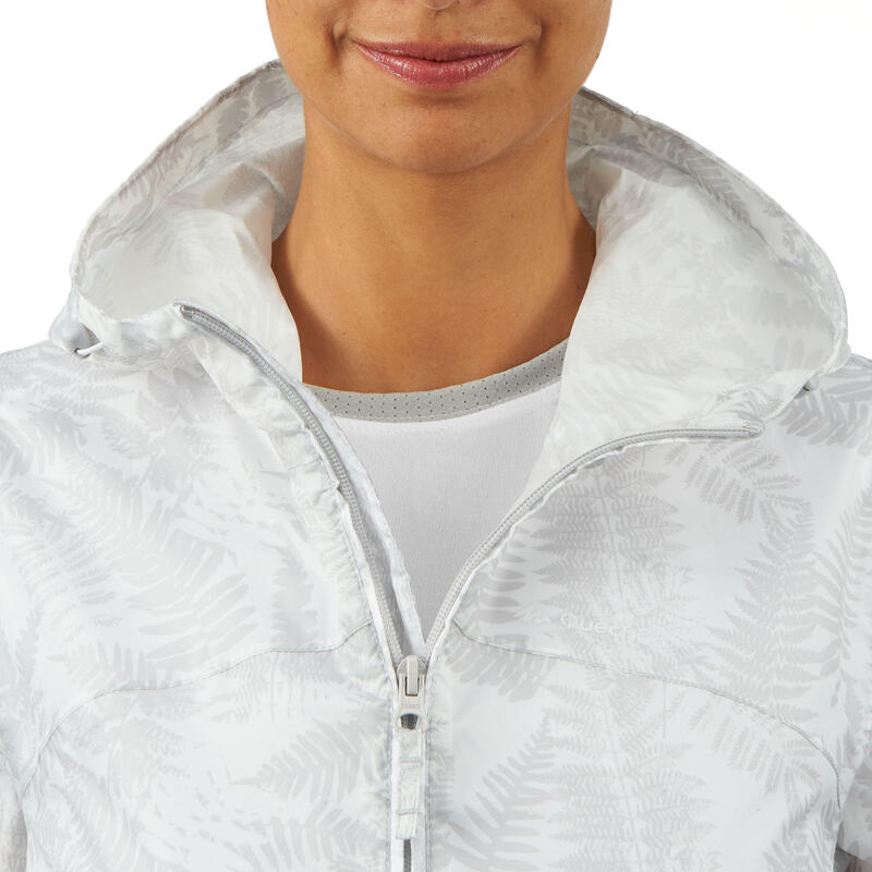 Giacca montagna donna RAINCUT FULL ZIP bianca