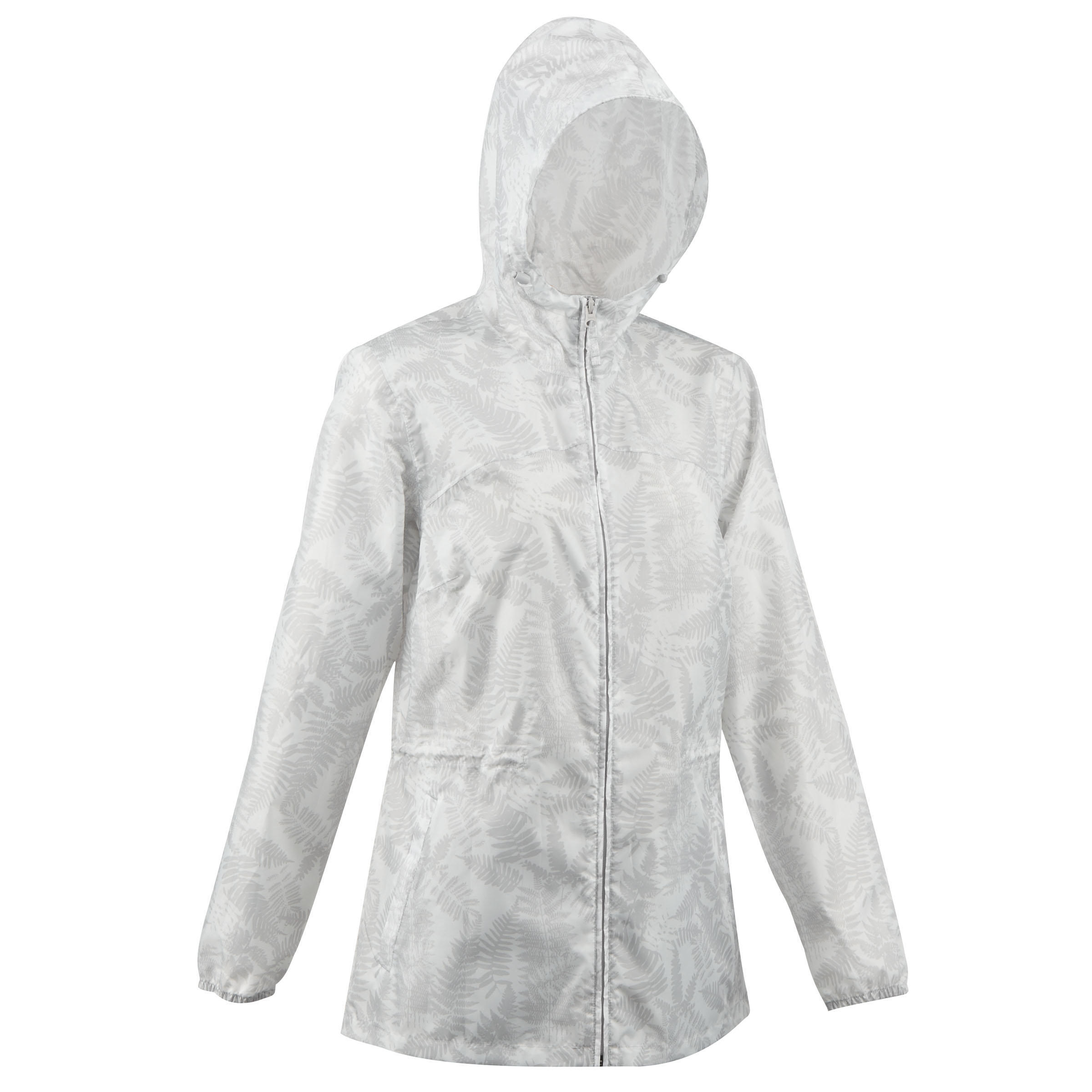 Women's Windproof and Water-repellent Hiking Jacket - Raincut Full Zip 4/12