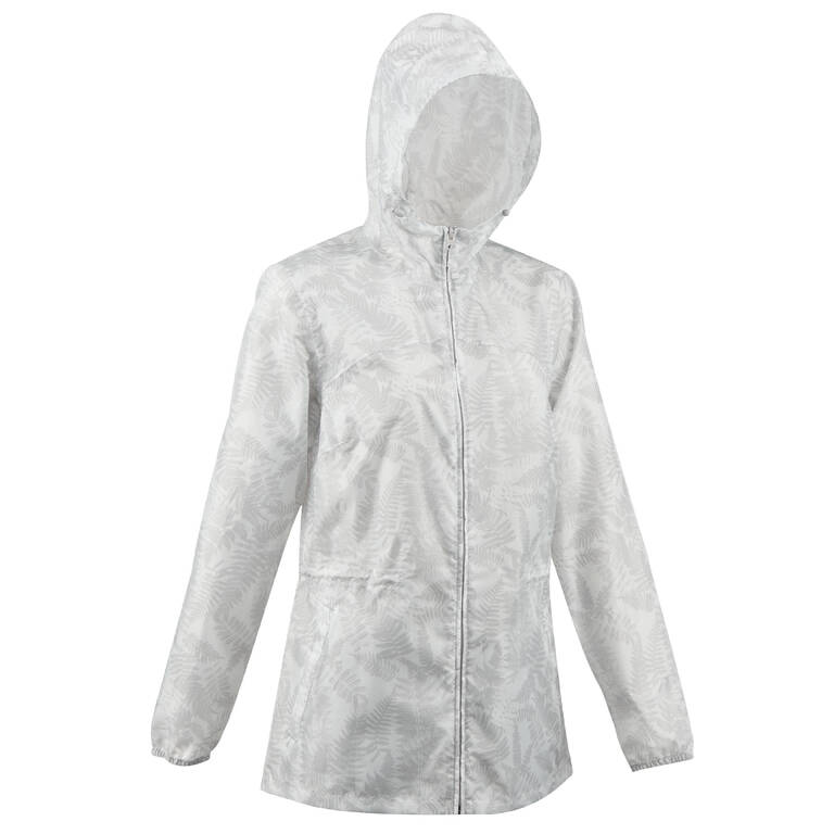 Women's Windproof and Water-repellent Hiking Jacket - Raincut Full Zip