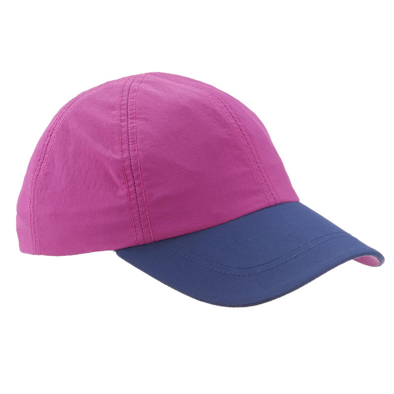 Casquette de randonnée fille Hike 100 violet Casquette de randonnée fille Hike 100 violet