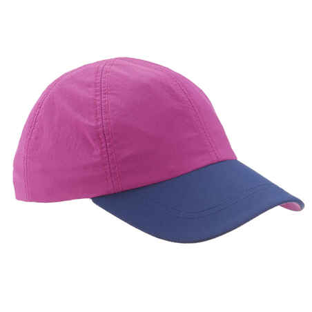 Gorra de travesía niña Hike 100 morado 