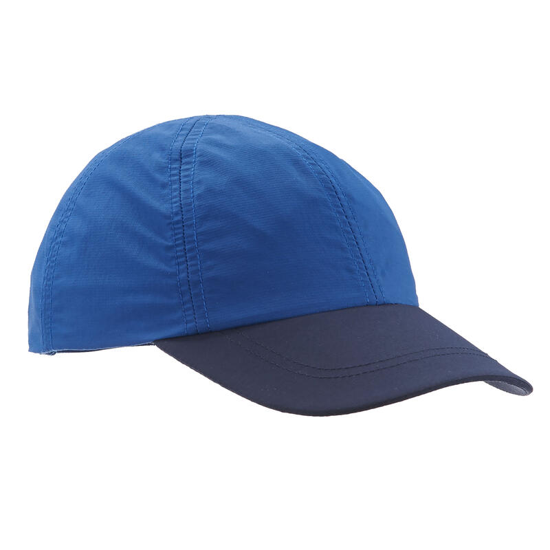 Casquette de randonnée enfant MH100 bleu 7-15 ans