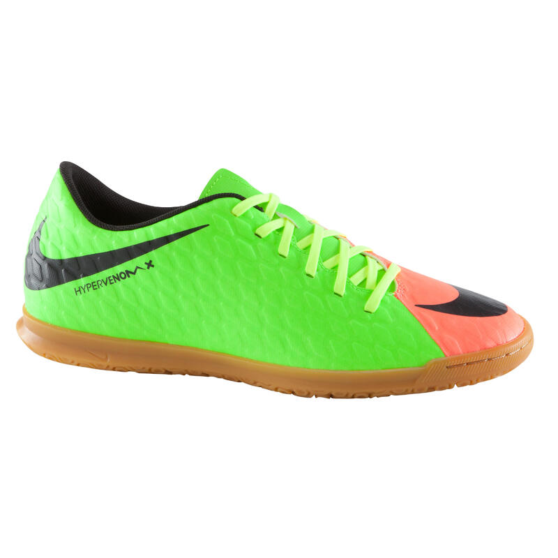 Ghete Futsal Hypervenom Phade Verde Adulţi