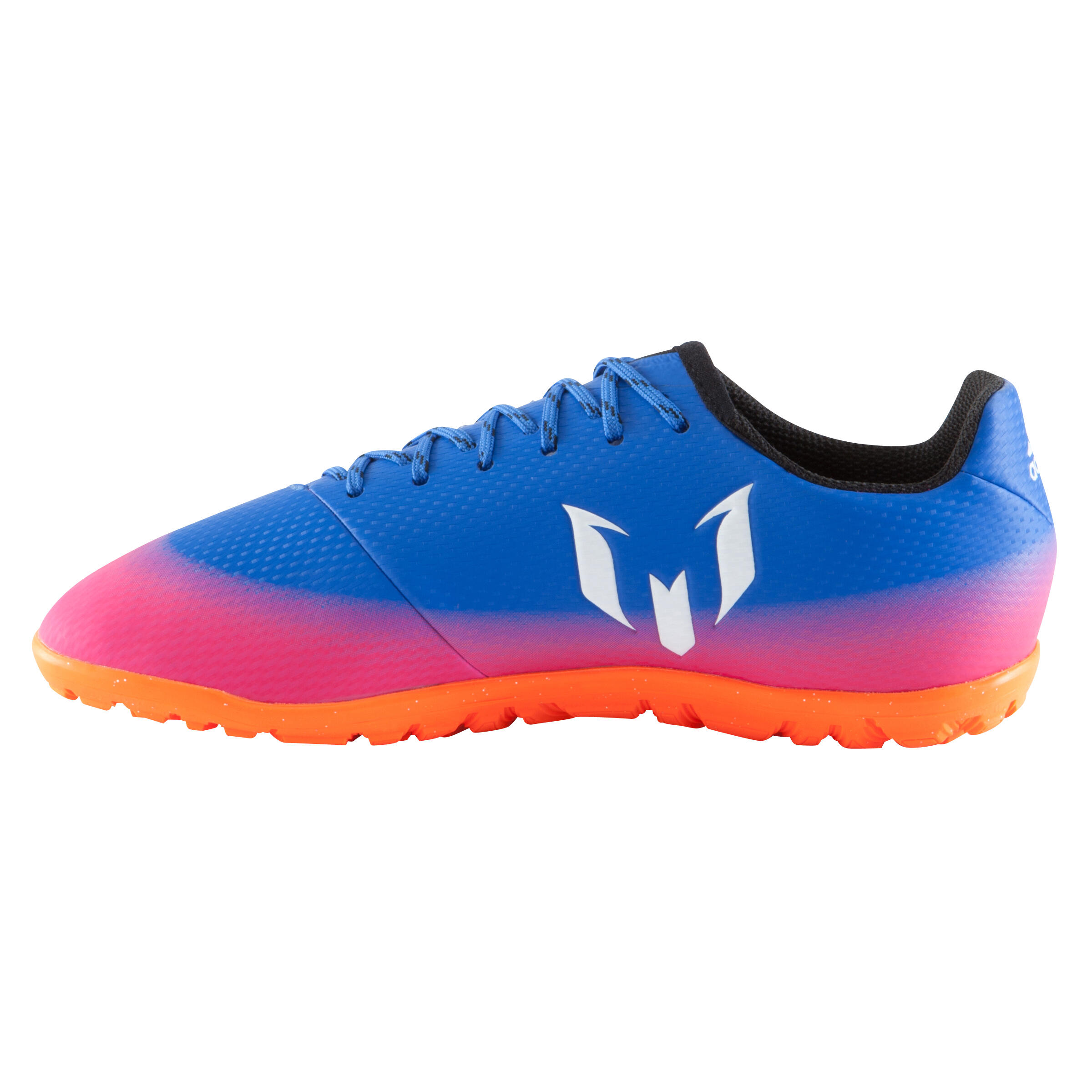 messi pink and blue boots