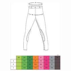Pantaloni equitazione donna 140 rinforzi antiscivolo FOUGANZA | DECATHLON