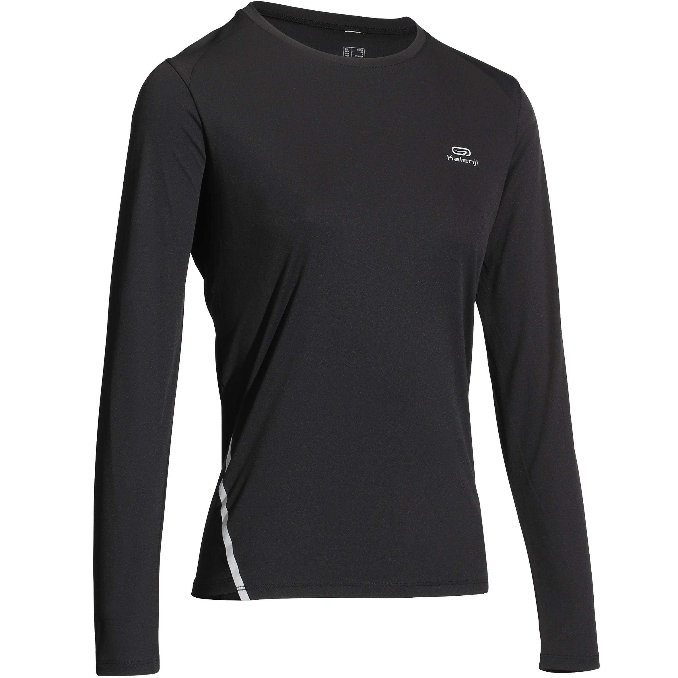 Playera Manga Larga Running Mujer - Sun Protect - Negro  9/13