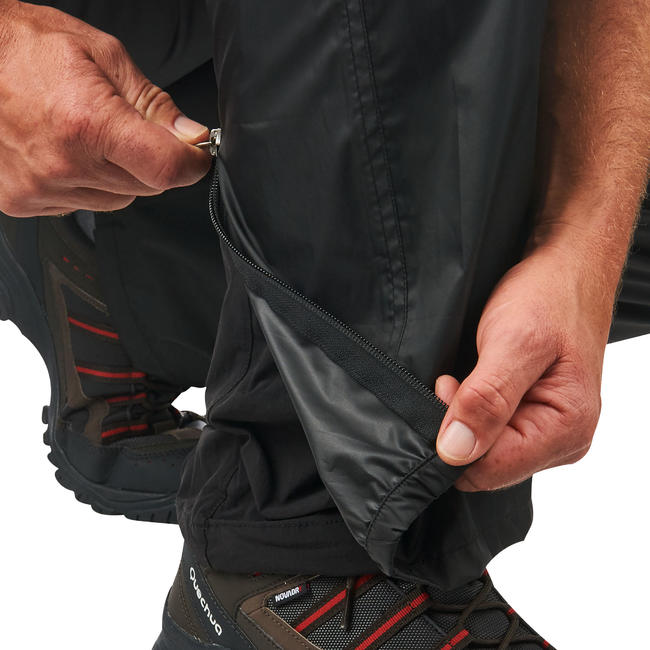 Men's Rain Pants Buy Hiking Waterproof Pants Decathlon.in
