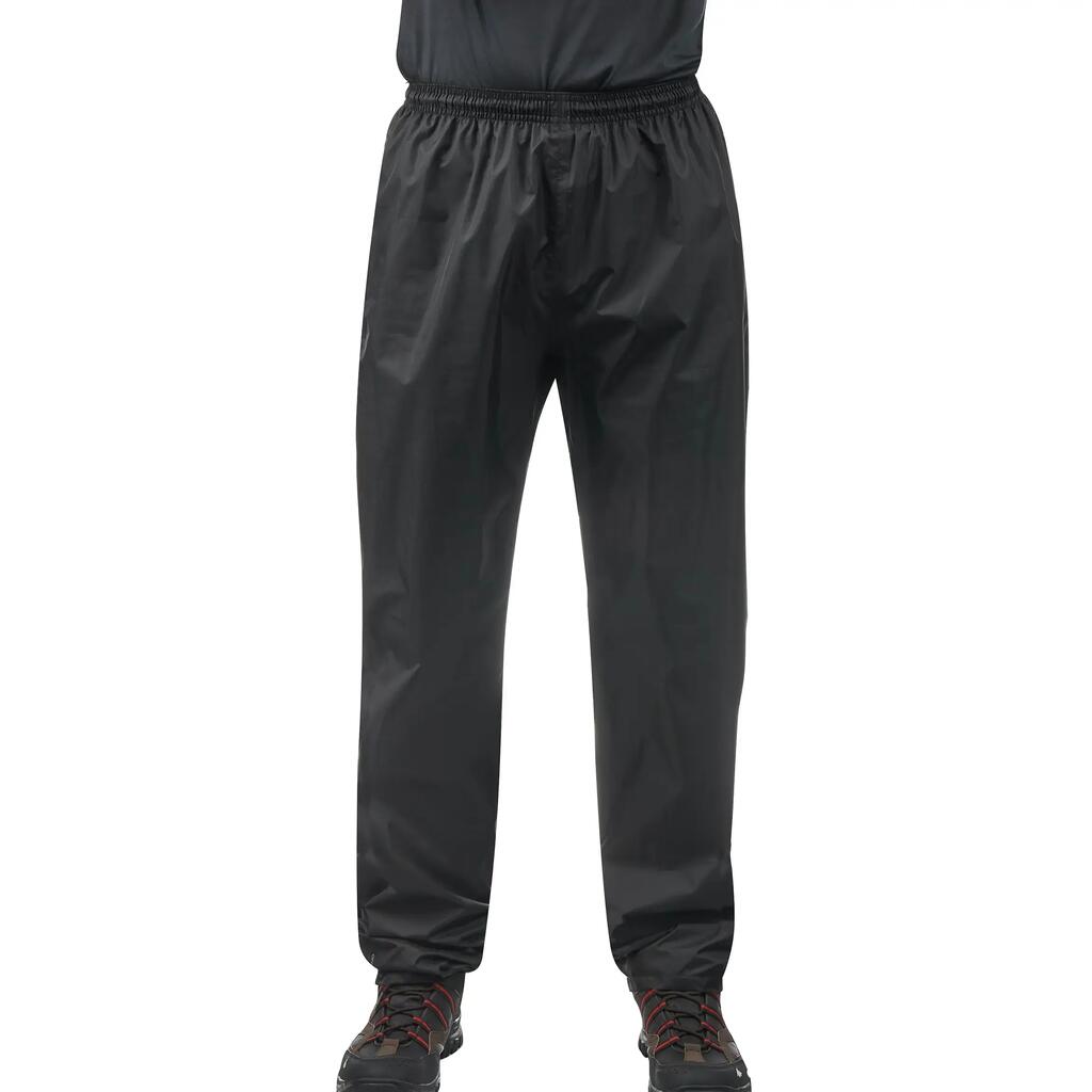 Men's Waterproof Hiking Over Trousers - NH500 Imper