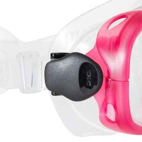 PMT 100 Kids Mask and Snorkel Snorkelling Set - Pink