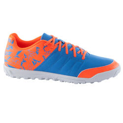 Chaussure de football enfant terrains durs CLR 500 HG bleue jaune
