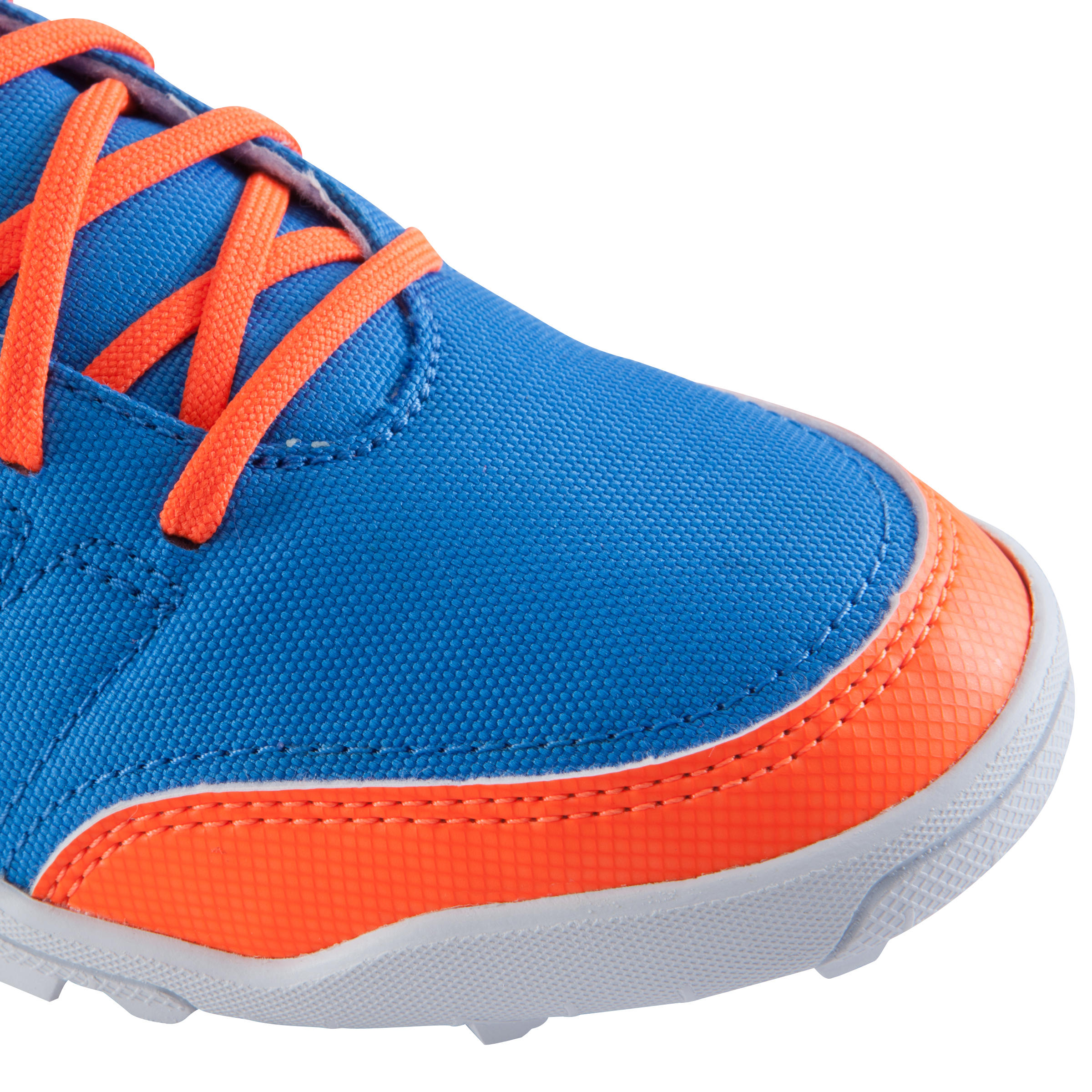 CLR 500 HG Kids' Hard Pitch Football Boot - Blue/Yellow 15/16