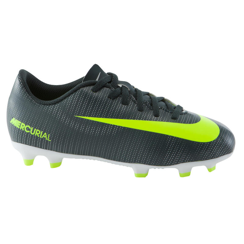 Ghete Fotbal Mercurial Vortex CR7 FG Negru Copii