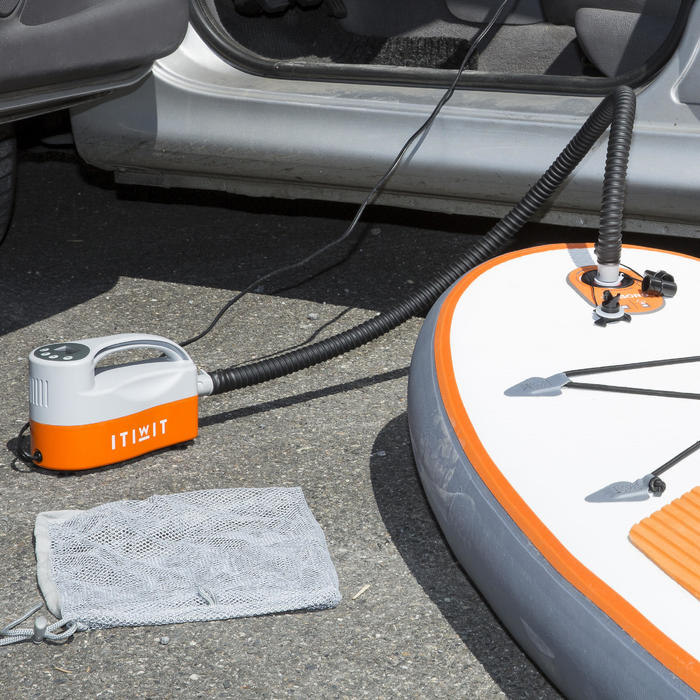Itiwit POMPE ELECTRIQUE 015 PSI 12V ET 15A POUR STAND UP PADDLE ET KAYAK GONFLABLES Decathlon Itiwit POMPE ELECTRIQUE 015 PSI 12V ET 15A POUR STAND UP PADDLE ET KAYAK GONFLABLES Decathlon