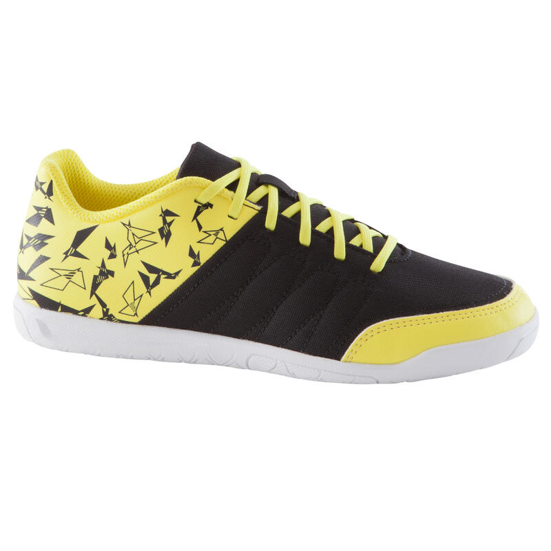 Ghete Futsal CLR 500 Albastru/Portocaliu Copii 