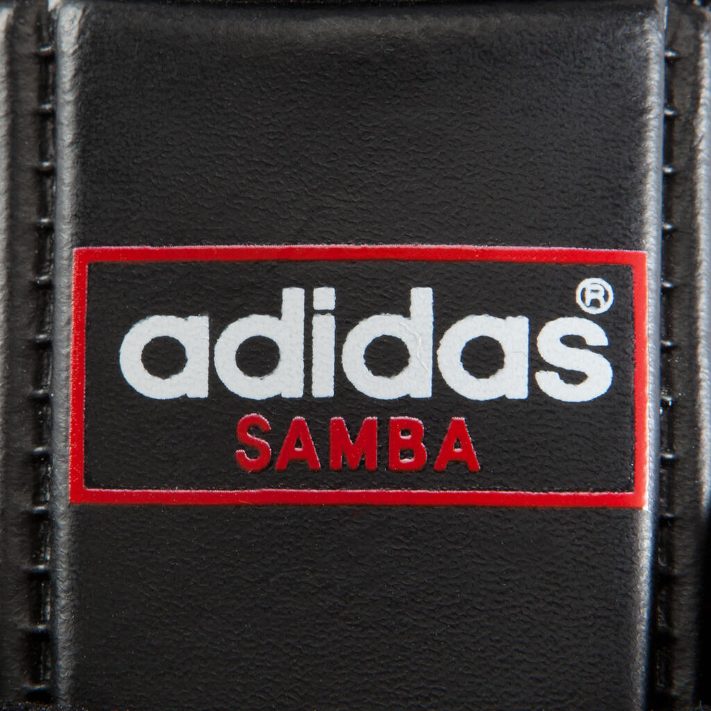 Adult Leather Futsal Trainers Samba - Black