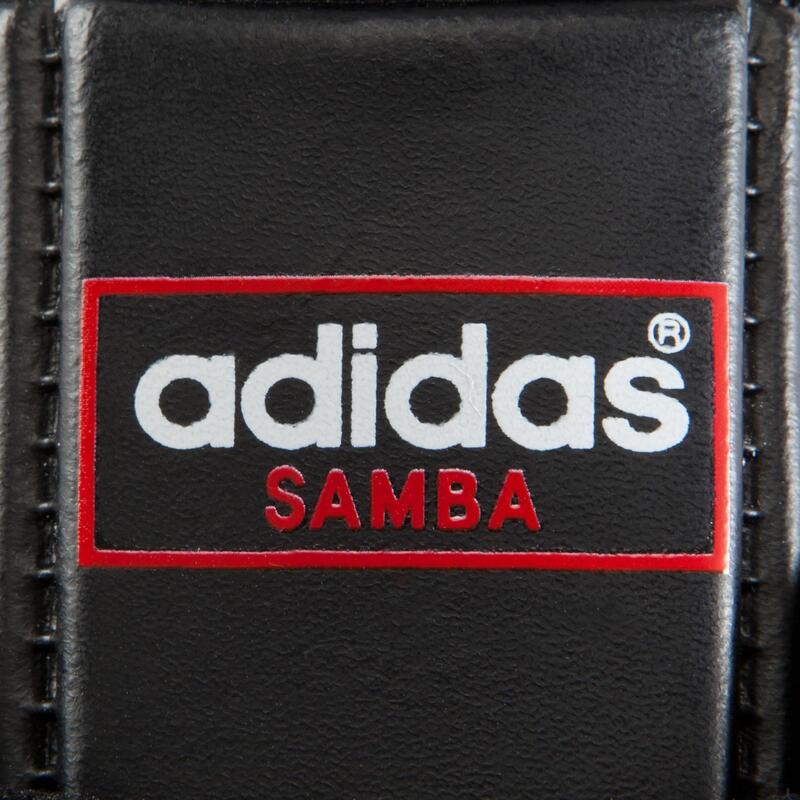 Zaalvoetbalschoenen voor volwassenen Samba leer zwart