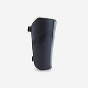 Nogometni golenski ščitnik F100 za odrasle – črn