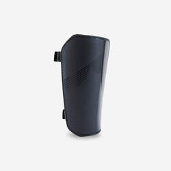 Kids' Football Shin Pads Essential 100 - Black