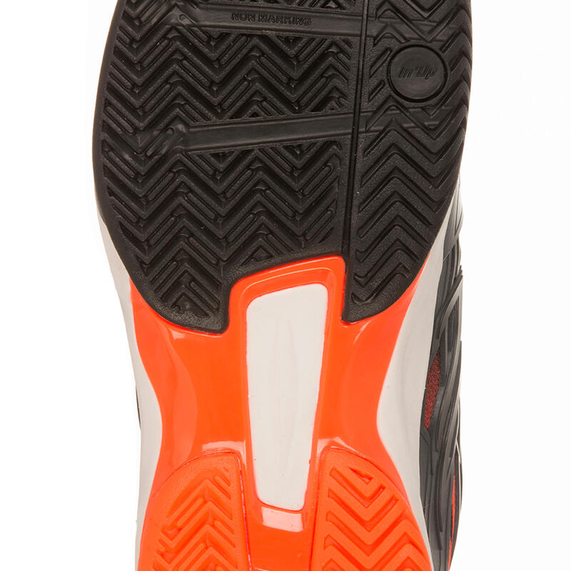 ZAPATILLAS DE TENIS HOMBRE TS990 NEGRO NARANJA MULTI COURT