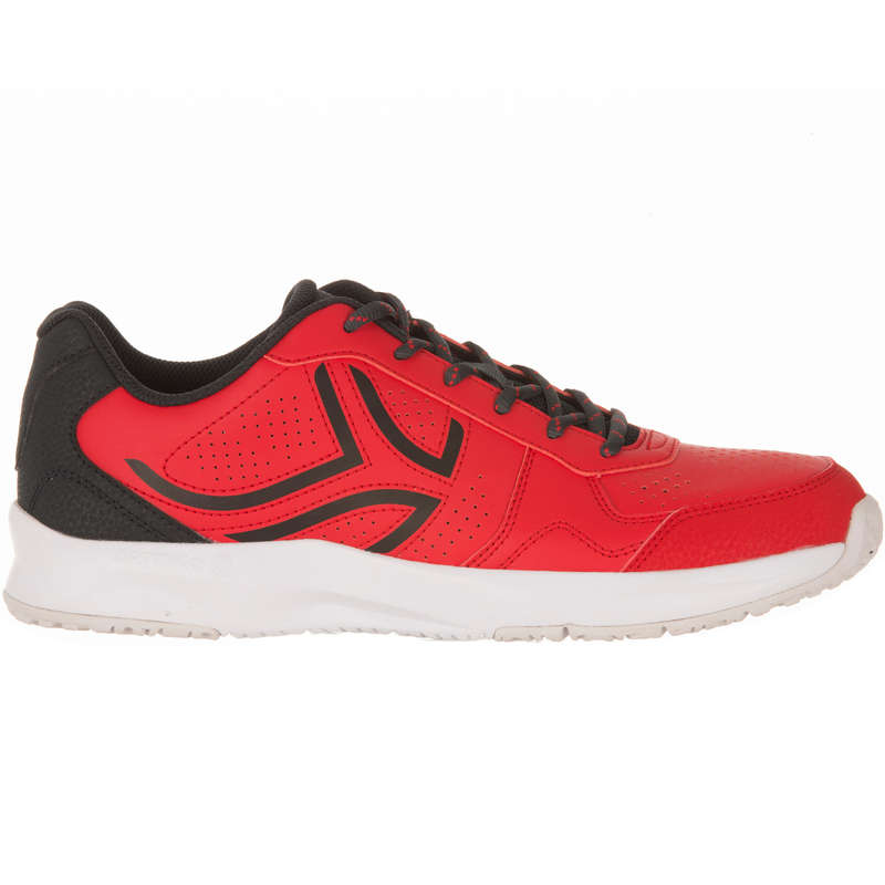 ARTENGO TS830 Tennis Shoes - Black/Red | Decathlon