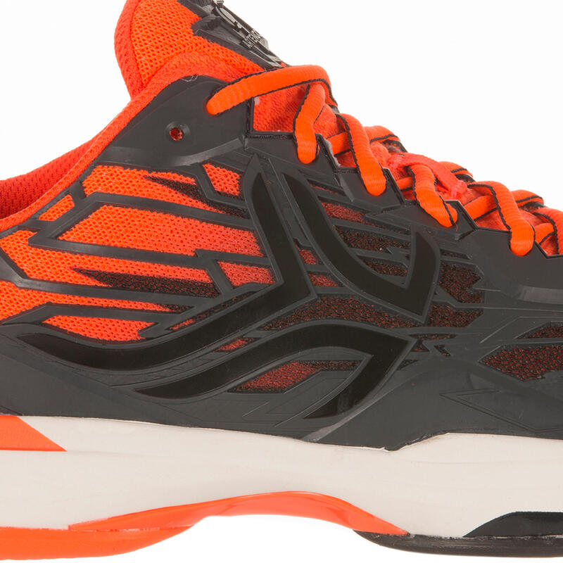 ZAPATILLAS DE TENIS HOMBRE TS990 NEGRO NARANJA MULTI COURT