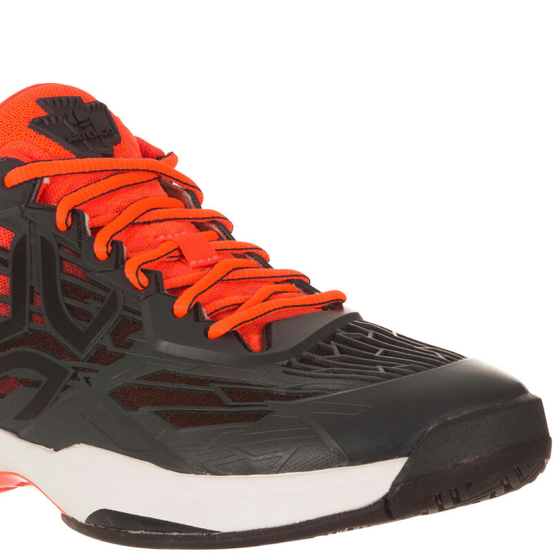 ZAPATILLAS DE TENIS HOMBRE TS990 NEGRO NARANJA MULTI COURT