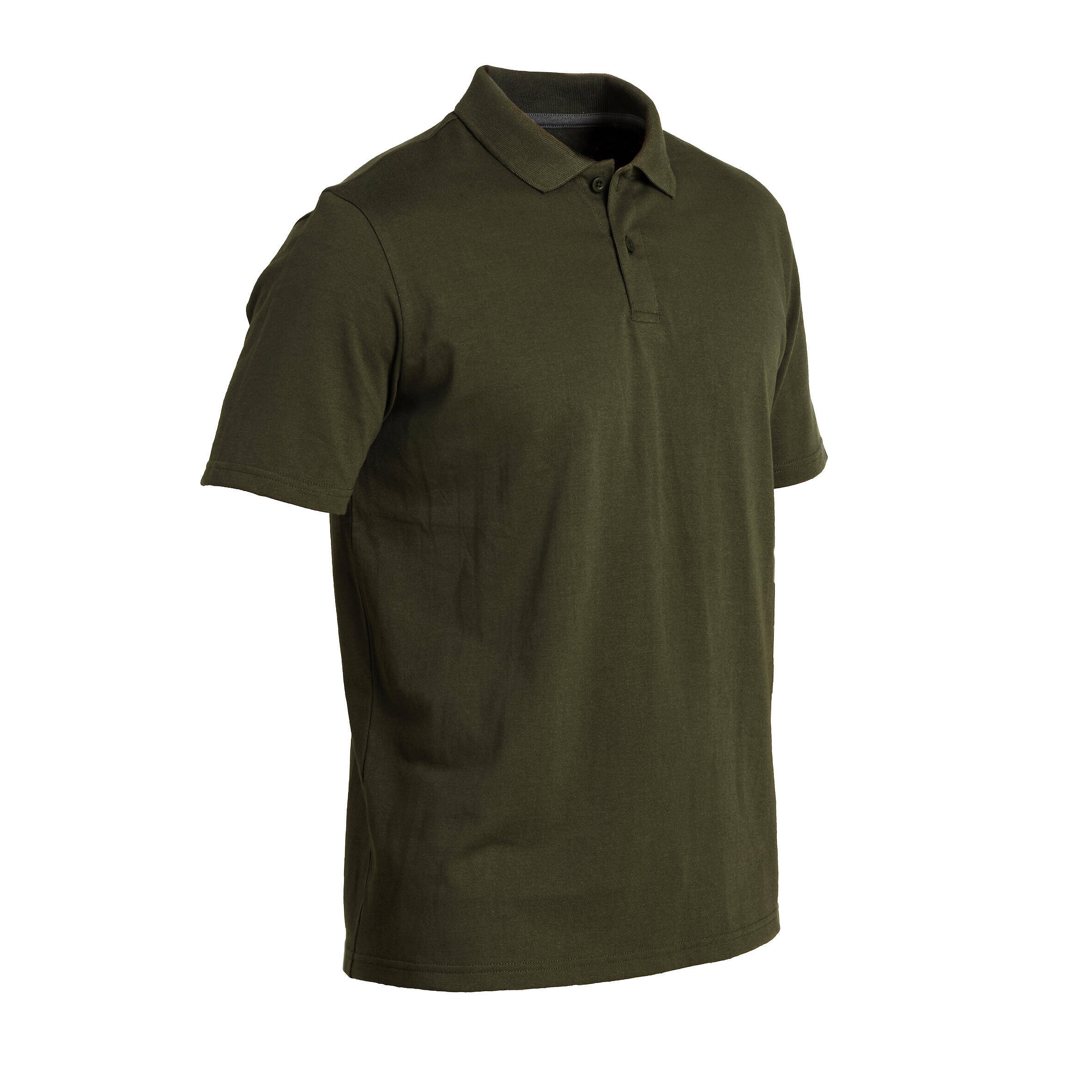 Men's Half Sleeve Polo T-Shirt 100 Green -  1