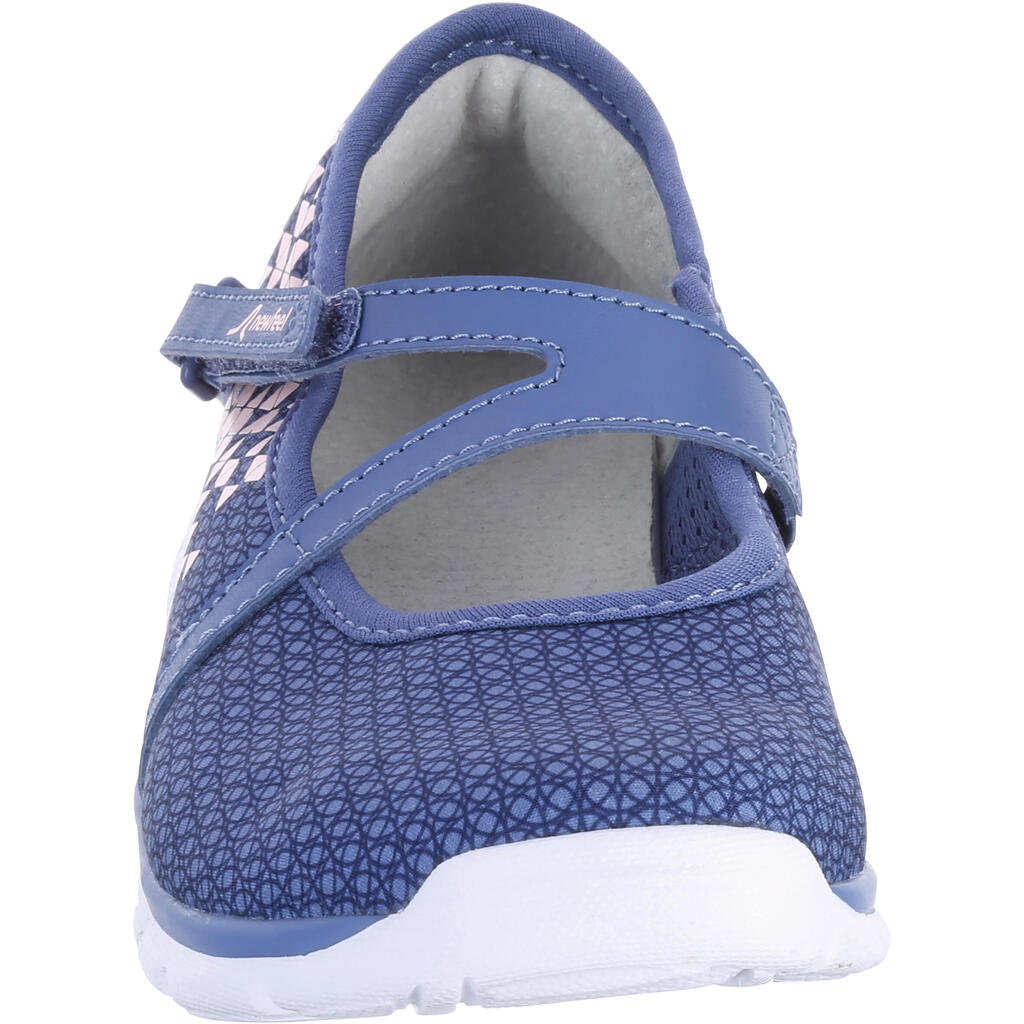 Chaussures marche enfant ballerine marine / rose