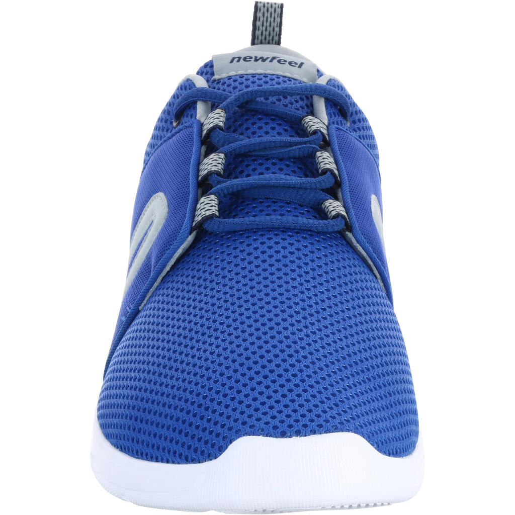 Soft 140 Mesh Men's Fitness Walking Shoes - Blue/Grey