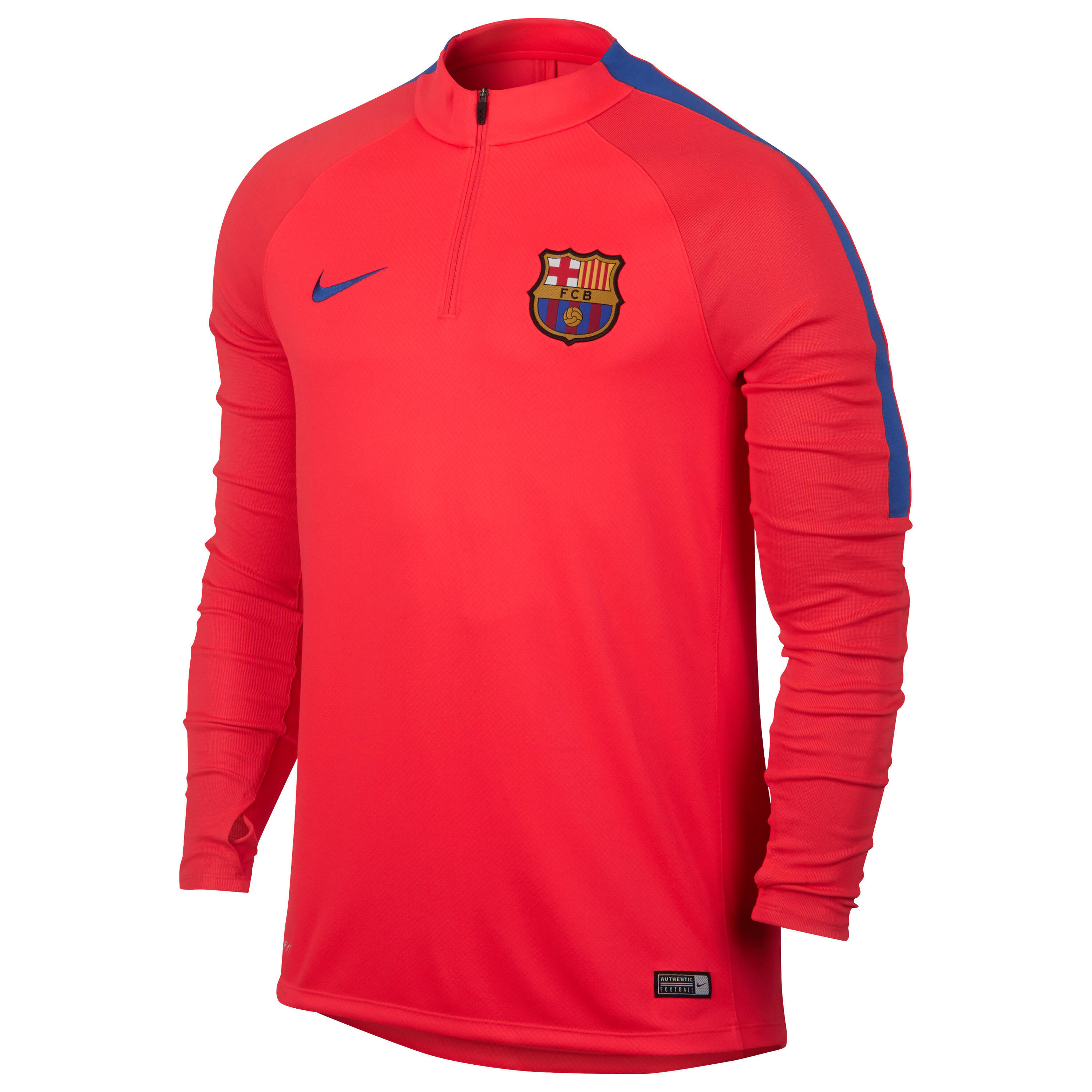 NIKE Barcelona FC Adult Football Training Top - Red