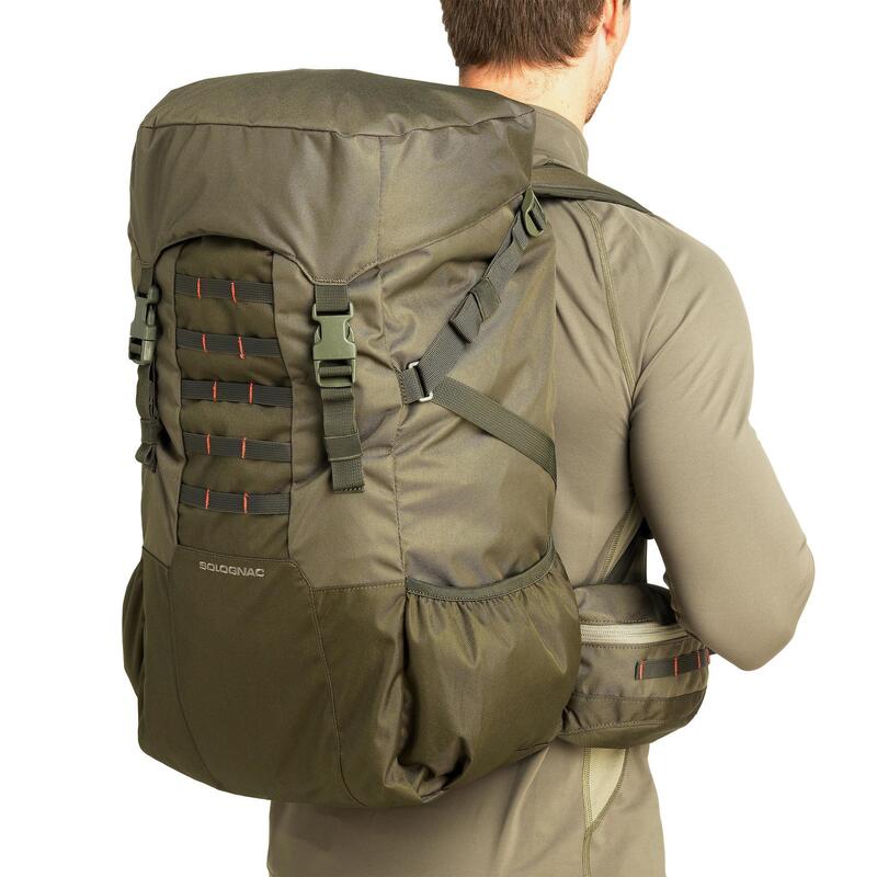 SAC A DOS CHASSE X-ACCESS 50 LITRES VERT Solognac | Decathlon