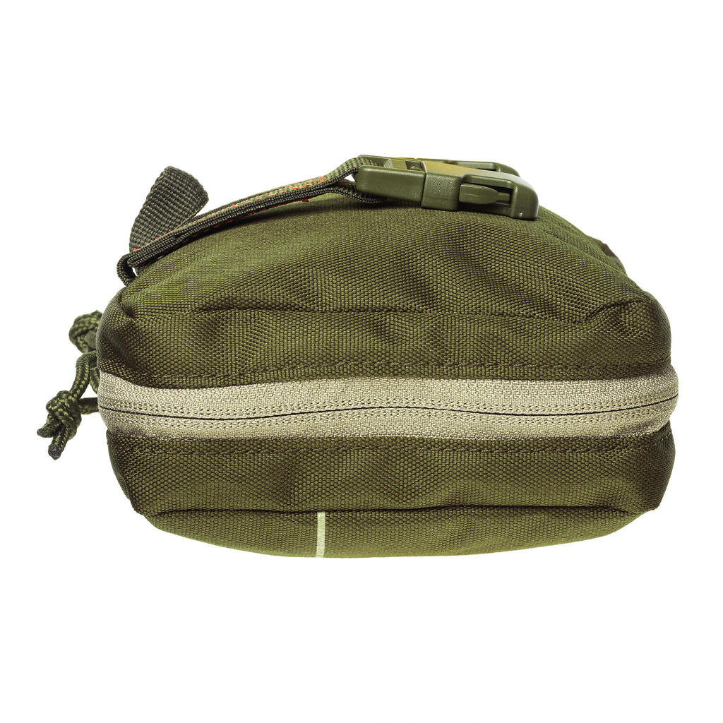 Zipped Compartment Pouch