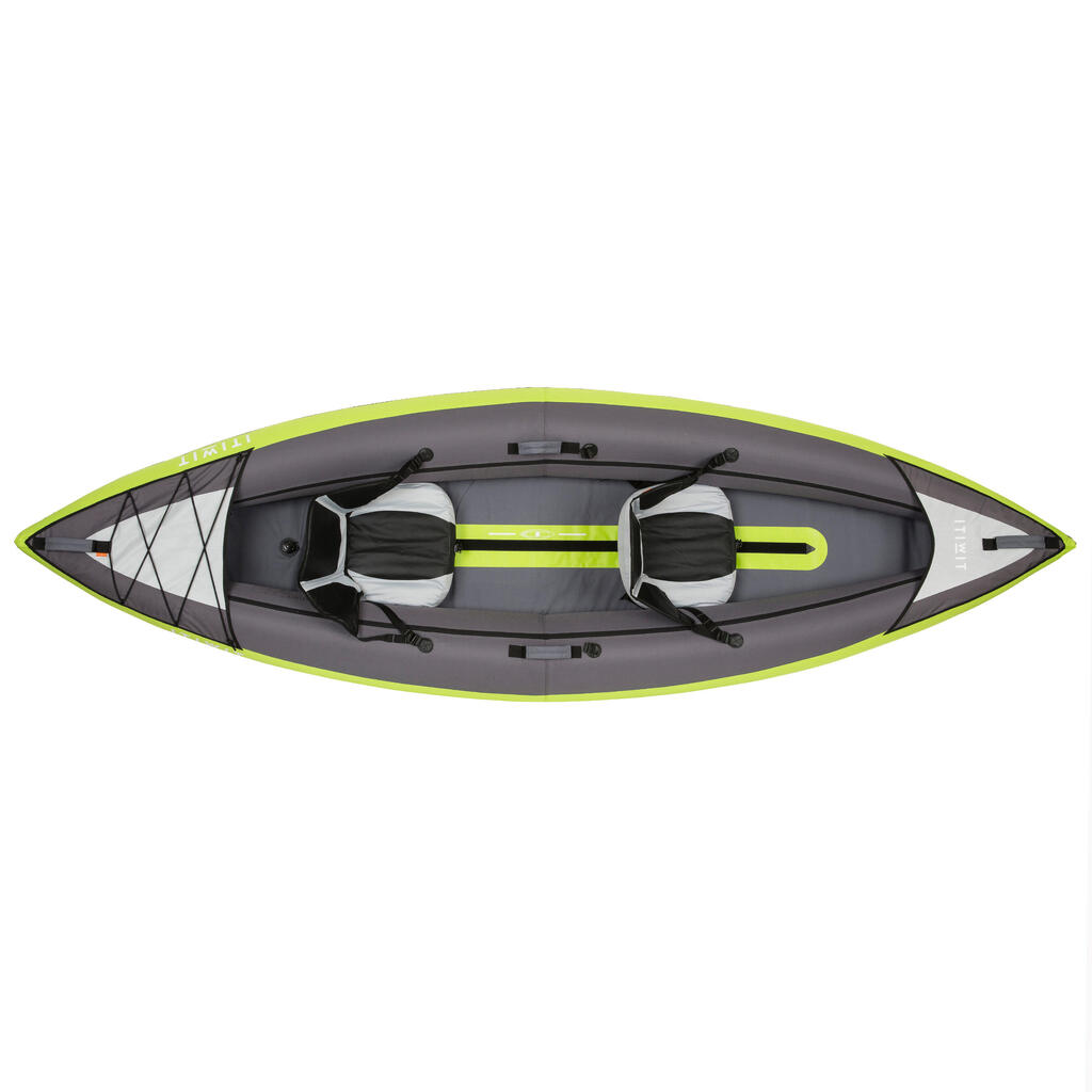 KAYAK INFLABLE 1-2 PERSONA VERDE