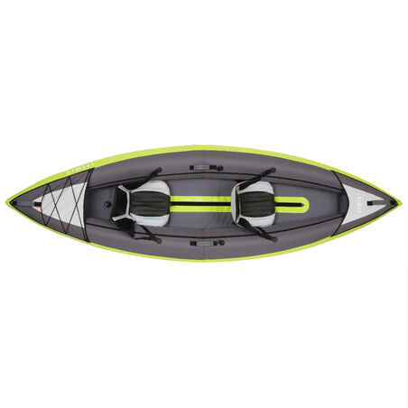 100 1/2 Places INFLATABLE TOURING KAYAK - GREEN