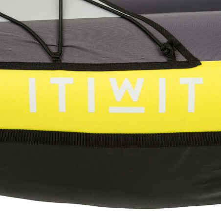 INFLATABLE TOURING KAYAK 1 PLACE YELLOW