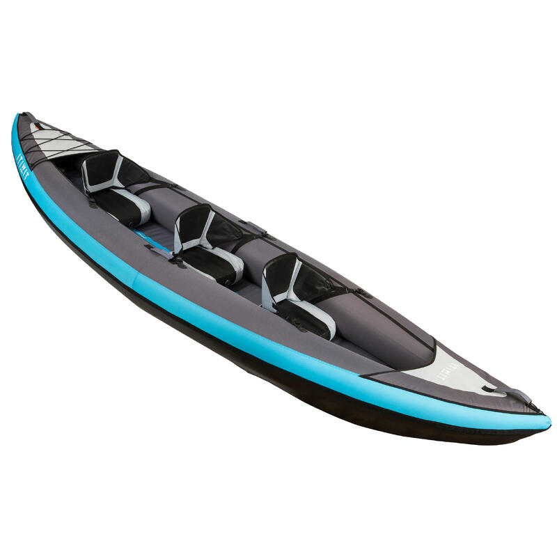 Vessie droite pour kayak textile 100 Itiwit 3 places
