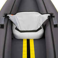 INFLATABLE TOURING KAYAK 1 PLACE YELLOW