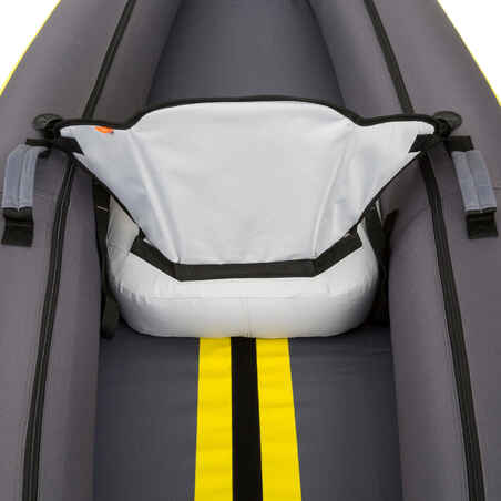 INFLATABLE TOURING KAYAK 1 PLACE YELLOW