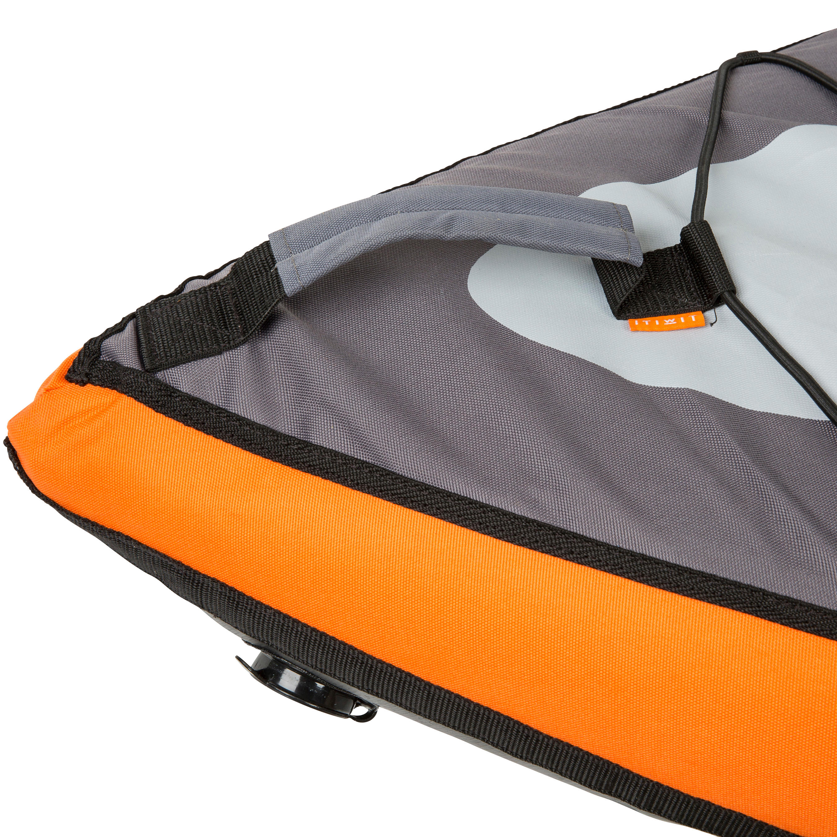 3-Seater Inflatable Kayak - KTI 100 Orange - ITIWIT